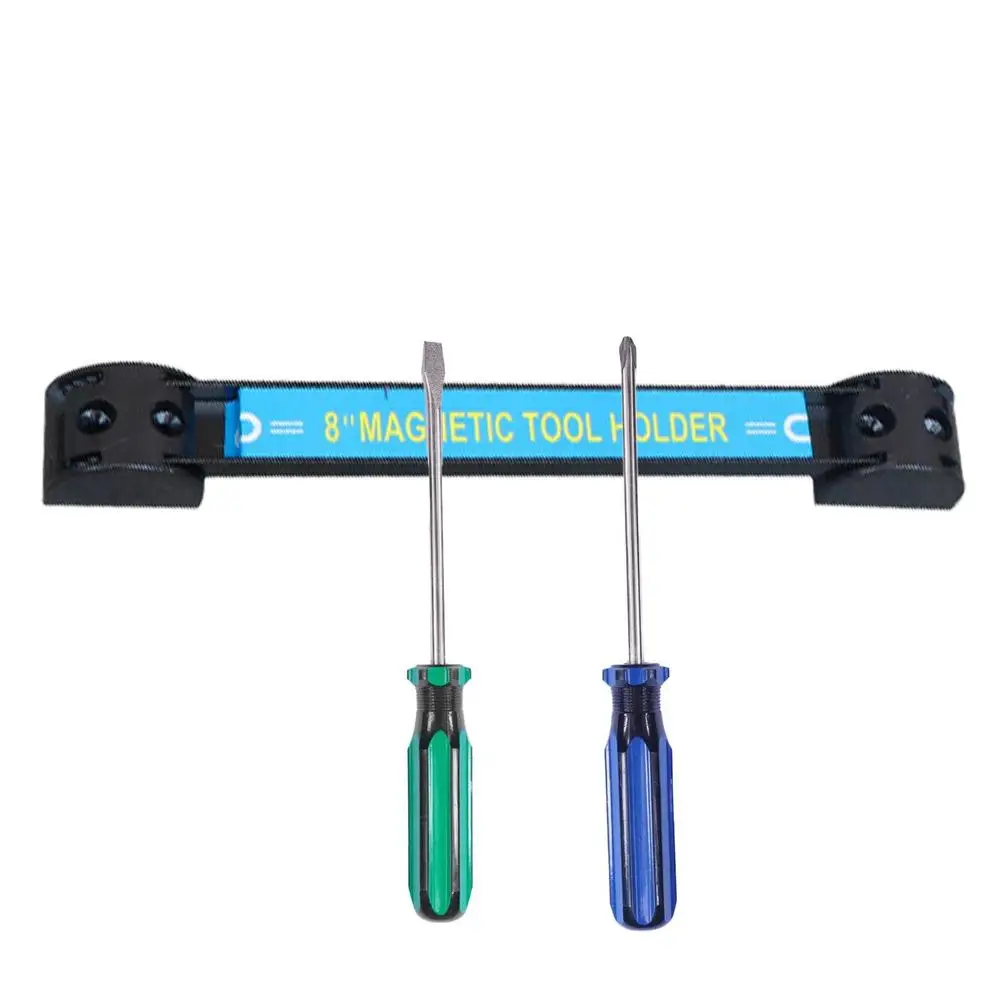 Suport magnetic de scule care economisește spațiu și organizator puternic din metal, suport de depozitare pentru cheie pentru cuțite